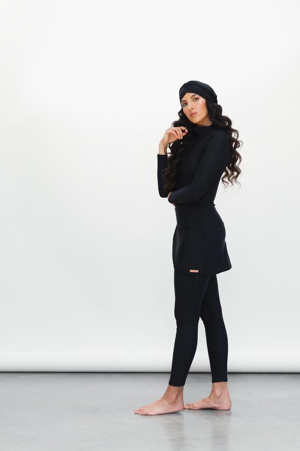 Burkini - Burkini Dame - Burkini Lang - Zwemkleding - Zwart Burkini - Burkini Dame - Burkini Lang - Zwemkleding - Zwart